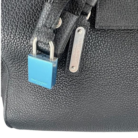 Saint Laurent Sac de Jour Souple Bag Leather Bag in Medium Black Silver - Picture 6 of 16